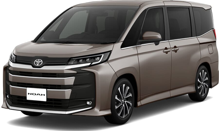 New Toyota Noah Hybrid SZ photo: Front view image (front picture)